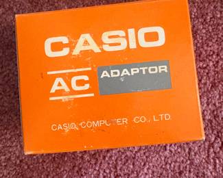 Casio AC Adaptor Model AD-IU Input AC-1 20V