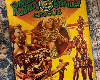 Vtg. 1980 Ringling Bros and Barnum & Bailey Circus 109th Edition Souvenir Program & Magazine