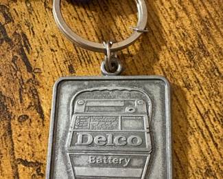 Vtg. GM Delco Battery Keychain Imperial Marketing Inc 45718