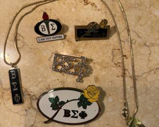Beta Sigma Phi 1950s Sorority Jewelry!