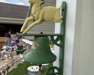 Cast Iron John Deere Bell!