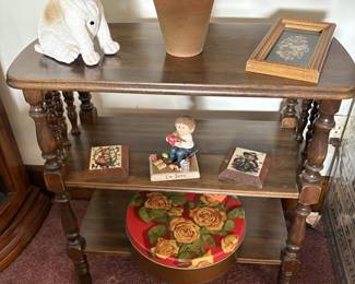 Accent Table 3 Shelf, Etc!