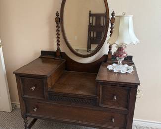Antique Barley Twist dresser