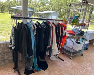 Rack of Clothing - Shelving Unit