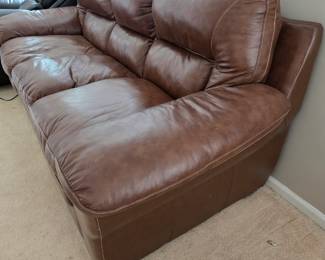 Leather couch
