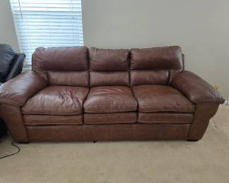 Leather couch