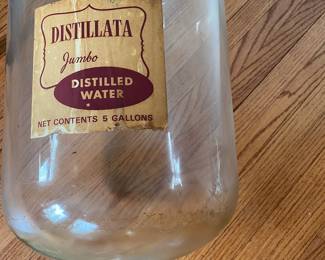 Vintage Distillata 5 Gallon Water Bottle
