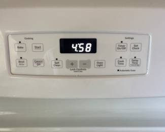 Stove Control panel
