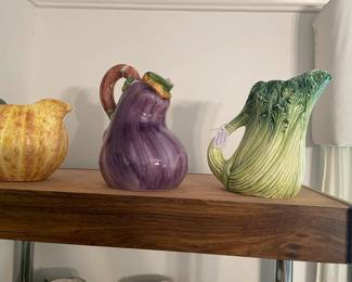 and more, Collectible pitchers