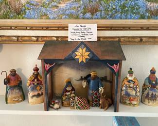 Jim Shore Nativity 2003 “Joy to the World” 10 pieces