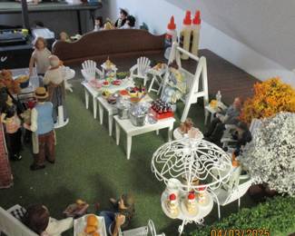 Another view - Dollhouse patio additional pieces sold separately
