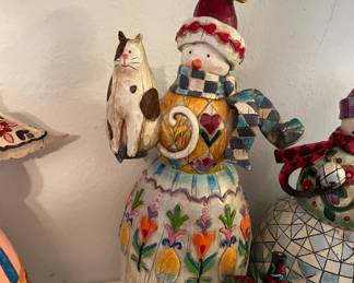 Jim Shore snowman character