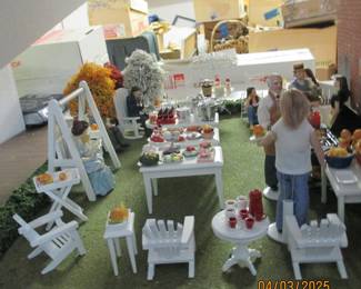 Doll house Patio and extra pieces available, sold separately