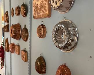 Another view Copper wall pieces