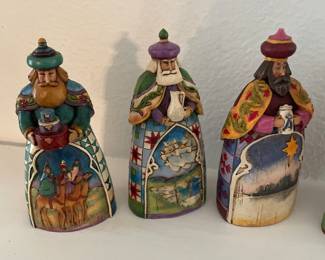 Jim Shore Miniatures Wisemen 5”