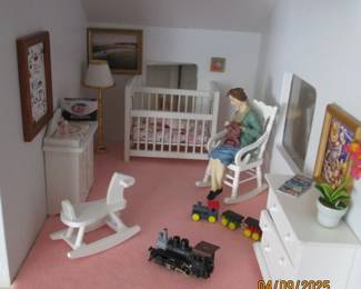 Included with Doll House - Nursery