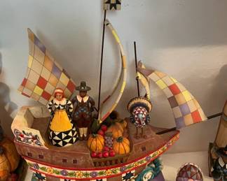 Jim Shore Thanksgiving Pilgrims