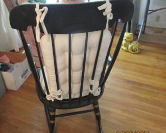 Back view - Nicholas & Stone Hitchcock Rocking Chair