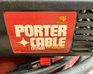 Porter Cable Air Compressor  CF2600  2HP  6 Gallon