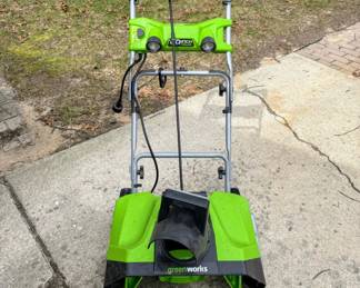 Green Works 20" Snow Blower