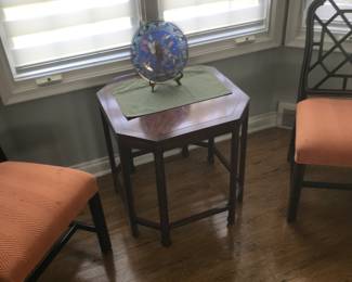 Sharp occasional wood table!