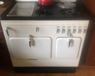 Chambers working and in use gas stove!