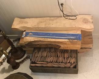 Live wood slabs!