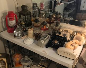 Lamps galore! Phones too!