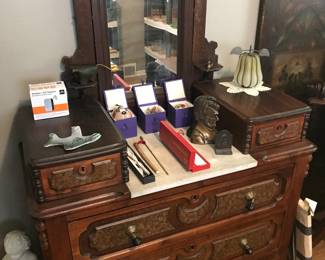 3 drawer dresser with non original top!