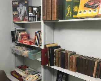 Old books, board games and collectibles!