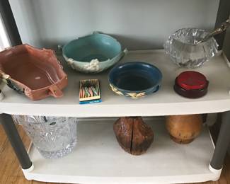 Carved and signed wood pieces!
