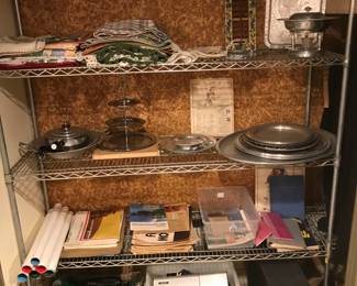 Serving pieces, Bose surround sound set!