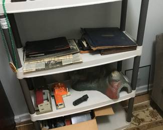 Old printed material, vintage train accessories!