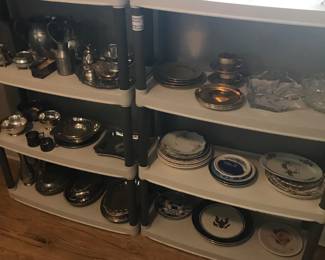 Plated ware and painted ware!