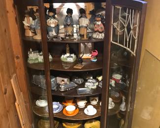 Curved front curio!