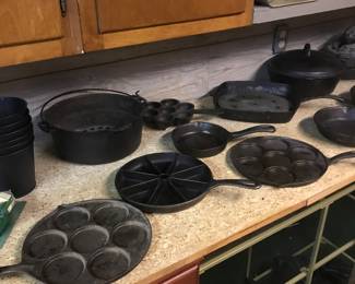 Cast iron skillets!