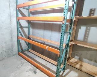 LARGE METAL SHELVING