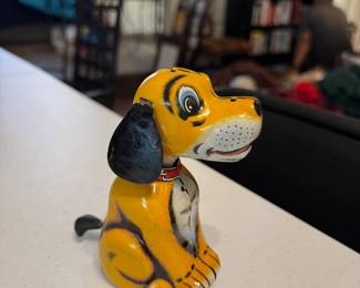 1960's Pat the Pup. He barks, wags his tail and moves his head. Too cute!!