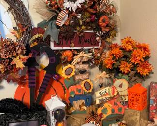 All sorts of fun holiday decor