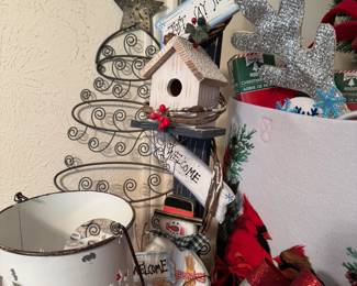 All sorts of fun holiday decor