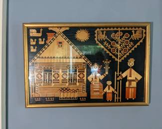 Russian Straw Folk Art