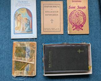 English & Ukrainian Prayer Books & Cards