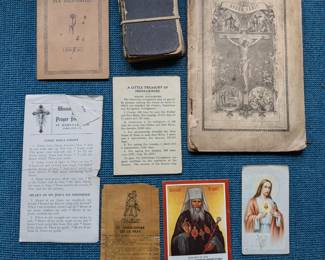 Vintage Prayer Books & Cards