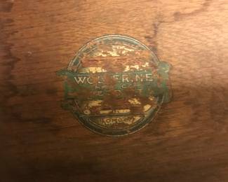 Label still attached!