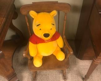 Kids rocker with Pooh!