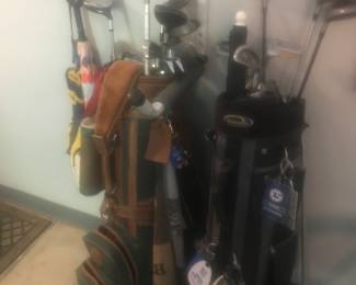 Golf clubs!