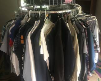 Additional men's and ladies clothing!