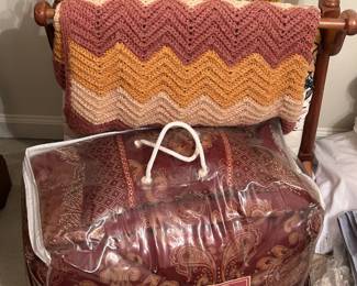 Quilts and Quilt Rack