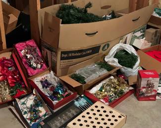 Great Selection of Vintage Holiday Decor