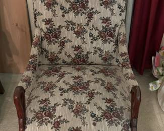 Antique Vintage Platform Rocker Rocking Chair